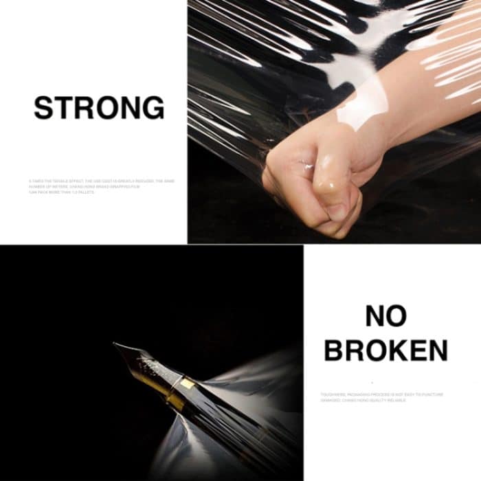 Transparente PE-Stretchfolie (Breite: 45 cm, Länge: 320 m) – Bild 8