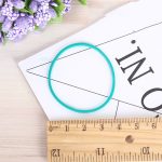 Verschiedene Farben Robuste dehnbare elastische Gummibänder Schulbürobedarf Schreibwaren, 1 kg pro Beutel – Bild 4