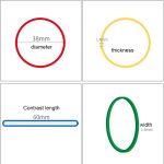 Verschiedene Farben Robuste dehnbare elastische Gummibänder Schulbürobedarf Schreibwaren, 1 kg pro Beutel – Bild 6