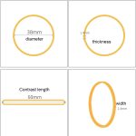 Gelbe robuste dehnbare elastische Gummibänder Schulbürobedarf Schreibwaren, 1 kg pro Beutel – Bild 6