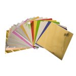 50 PCS A4-Folienpapiere, zufällige Farblieferung