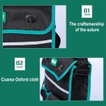 01 Typ Multifunktions-Leinwand Stoffverdickung Elektriker Gürteltasche Wartungswerkzeuge Umhängetasche Praktische Werkzeugtasche – Bild 3