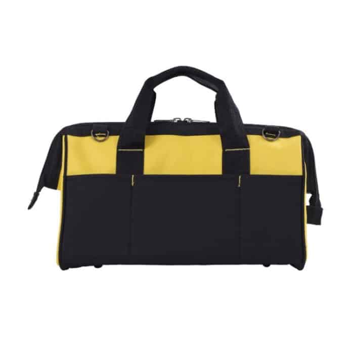 Multifunktions-Oxford-Stoff-Elektriker-Gürteltasche, Wartungswerkzeuge, Handtasche, Umhängetasche, praktische Hardware-Werkzeugtasche, Größe: 19 Zoll, Size : 19 inch(Yellow), Size : 19 inch(Blue) – Bild 3