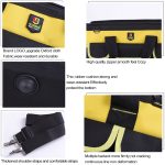 Multifunktions-Oxford-Stoff-Elektriker-Gürteltasche, Wartungswerkzeuge, Handtasche, Umhängetasche, praktische Hardware-Werkzeugtasche, Größe: 19 Zoll, Size : 19 inch(Yellow), Size : 19 inch(Blue) – Bild 9