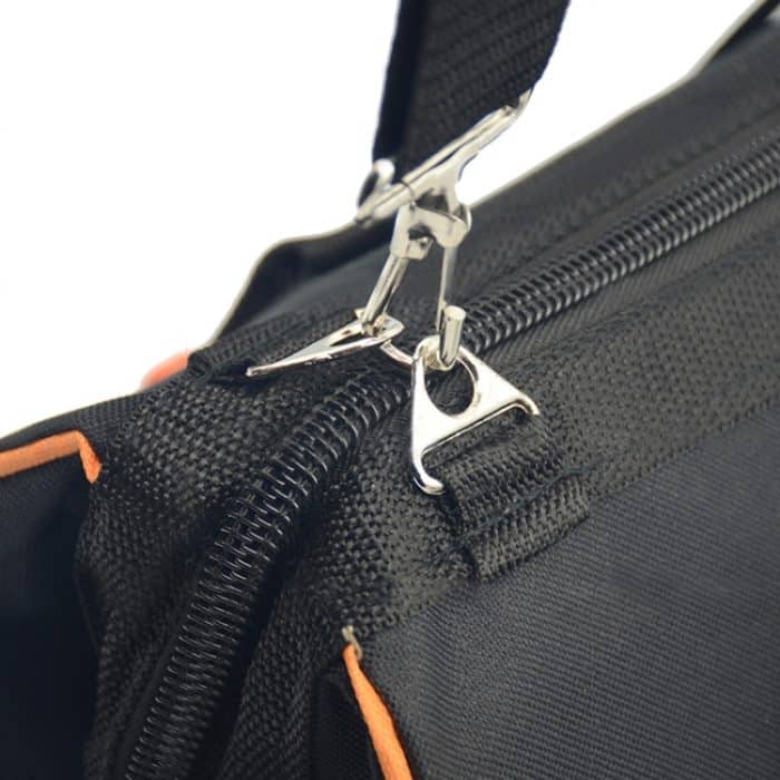 EZRE Multifunktions-Oxford-Stoff-Elektriker-Gürteltasche Wartungswerkzeuge Handtasche Umhängetasche Praktische Werkzeugtasche, Größe: 15 Zoll – Bild 6