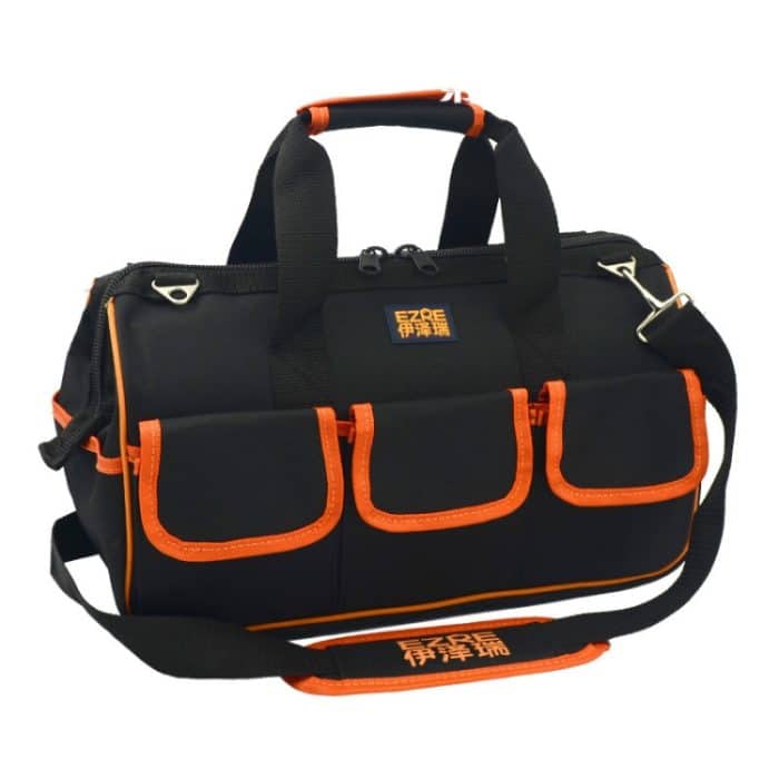 EZRE Multifunktions-Oxford-Stoff-Elektriker-Gürteltasche Wartungswerkzeuge Handtasche Umhängetasche Praktische Werkzeugtasche, Größe: 17 Zoll – Bild 2