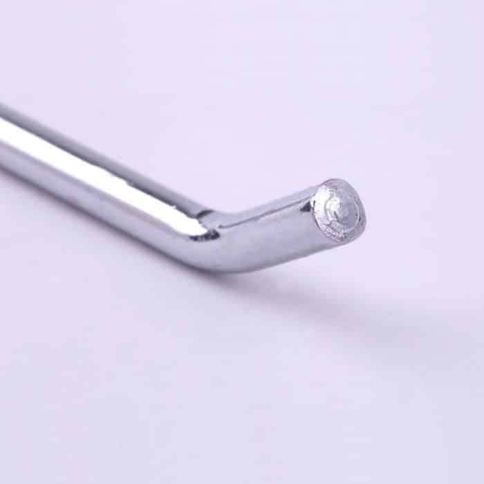 10 Stück 3,5 mm Supermarkt-Eisengitter-Regalhaken, Länge: 20 cm – Bild 4