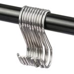 10 Stück 2,5 mm multifunktionale S-förmige Edelstahl-Metallhaken, Länge: 5,5 cm – Bild 4