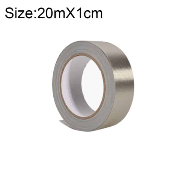 HC2659.jpg Doppelseitiges, leitfähiges, klebendes Tuch, einseitiges, klebendes EMI-Abschirmknopfreparaturen, Größe: 20 mx 1 cm – Bild 1