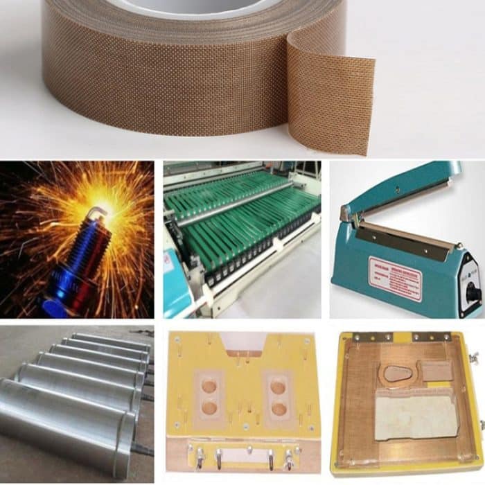 Hochtemperaturbeständiges Teflon-Klebeband-Versiegelungsgerät Wärmeisolationsband, Größe: 10 mx 13 mm – Bild 5