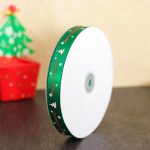 Weihnachtsgeschenkbox, Blumenverpackung, farbiges Band, Größe: 91 m x 2 cm, Coloured Ribbon – Bild 2