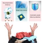 Tragbarer Mini-Ultraschall-Waschmaschinenreiniger für Kleidung / Gemüse / Obst – Bild 6