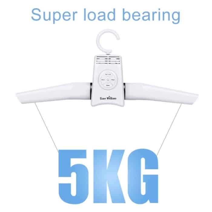 Elektrischer tragbarer Wäschetrockner Smart Flash Drying Hanger – Bild 5