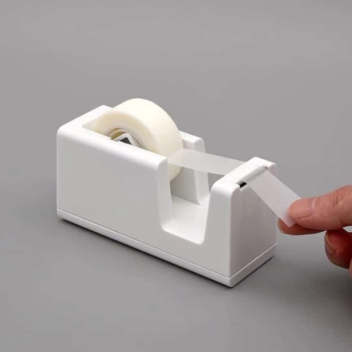 HC2776.jpg Original Xiaomi Youpin Kaco LEMO Klebebandspender mit 2 Rollen Klebebändern und Heftklammern (weiß) – Bild 1