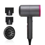 Leistungsstarker anionischer Kalt-Heißluft-Haartrockner mit konstanter Temperatur, EU-Stecker, EU Plug (Red + Black) +3, EU Plug (Red + Grey) +3