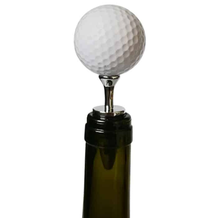 HC2846S.jpg Rotweinflaschenverschluss in Golf- und Tee-Form, Größe: 10 x 4,2 cm, Golf + Tee Stopper – Bild 1