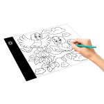 A5 Größe Ultradünne USB Drei Helligkeitsstufen Dimmbare Acryl-Kopierkarten Anime Sketch Drawing Sketchpad, mit USB-Kabel und Stecker