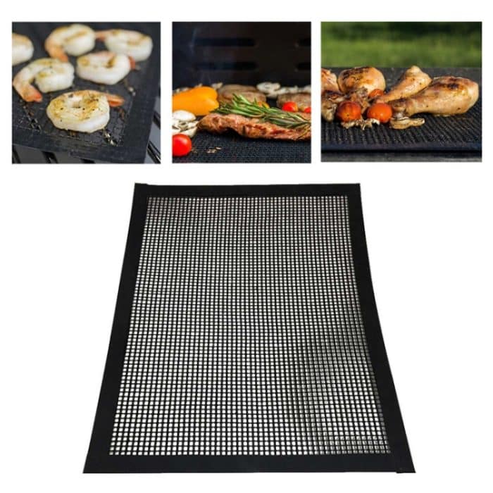 HC2901.jpg Grillhitzebeständig Antihaft-Grillgitter-Grillbackmatte, Größe: 40 x 30 cm – Bild 1