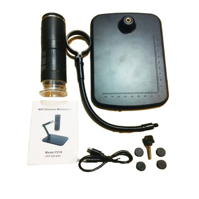 Digitales Mikroskop F210 HD 1080P WIFI 1000X Vergrößerung mit 8 LED-Licht – Bild 12