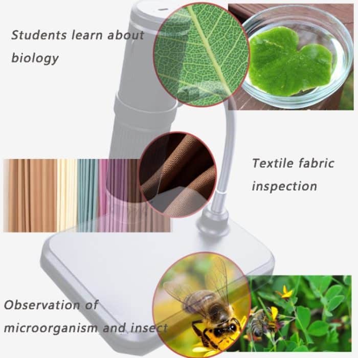 Digitales Mikroskop F210 HD 1080P WIFI 1000X Vergrößerung mit 8 LED-Licht – Bild 7