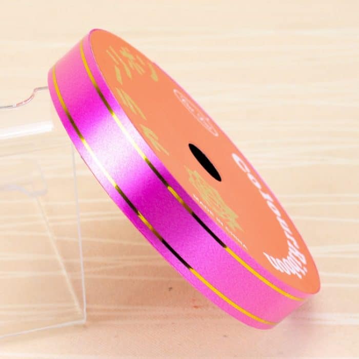 10 Bände Plastikband Geschenk Bouquet Bänder Bowknot Blumen Verpackung Ribands, Größe: 8m x 1,6cm, zufällige Farblieferung – Bild 4