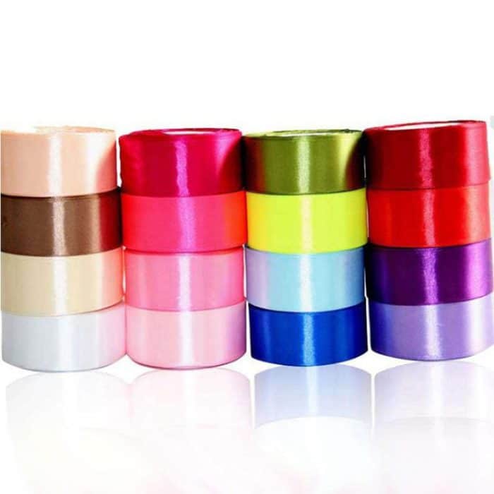 5 PCS Pure Color DIY Handbuch Bowknot Geschenkstrauß Bänder Blumen Verpackung Ribands, Größe: 4,0 cm * 20 m, zufällige Farblieferung – Bild 2