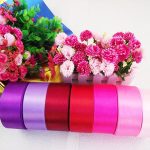 5 PCS Pure Color DIY Handbuch Bowknot Geschenkstrauß Bänder Blumen Verpackung Ribands, Größe: 4,0 cm * 20 m, zufällige Farblieferung – Bild 7