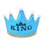 5 PCS Exquisite Vliesstoff Kinder Geburtstagsfeier LED Luminous Hairband Dekorativer Hut, Größe: 12 * 10,5 cm, zufällige Farblieferung