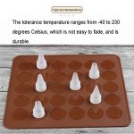 2 PCS Küchenbraten Silikon Macaron Ofen Backblech, Größe: 26 * 29cm – Bild 4