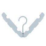 Faltbarer Kleiderbügel-Wäscheständer mit 4 versteckten Clips für Zuhause / Reisen, zufällige Farblieferung