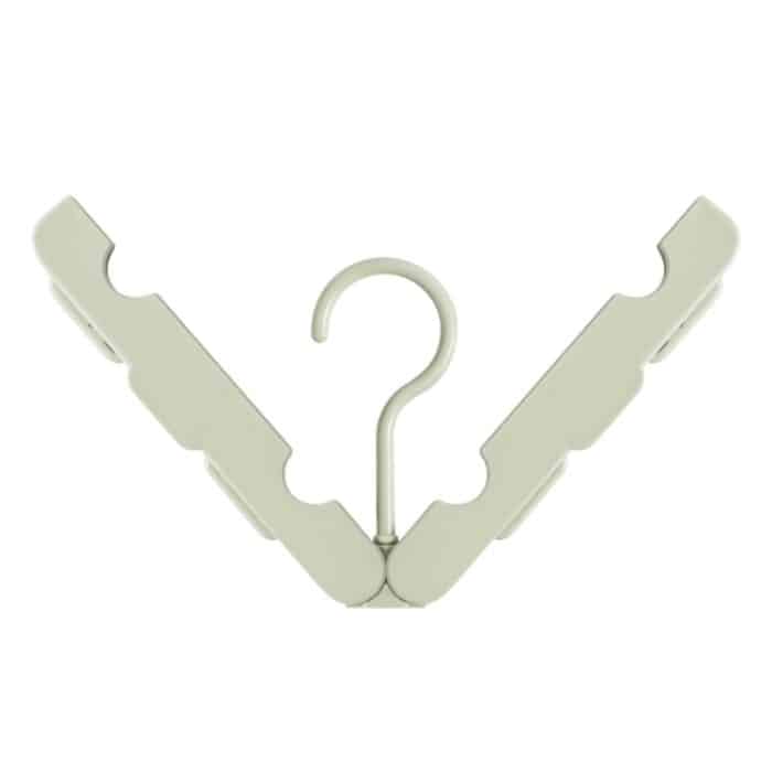 Faltbarer Kleiderbügel-Wäscheständer mit 4 versteckten Clips für Zuhause / Reisen, zufällige Farblieferung – Bild 2