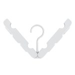 Faltbarer Kleiderbügel-Wäscheständer mit 4 versteckten Clips für Zuhause / Reisen, zufällige Farblieferung – Bild 4