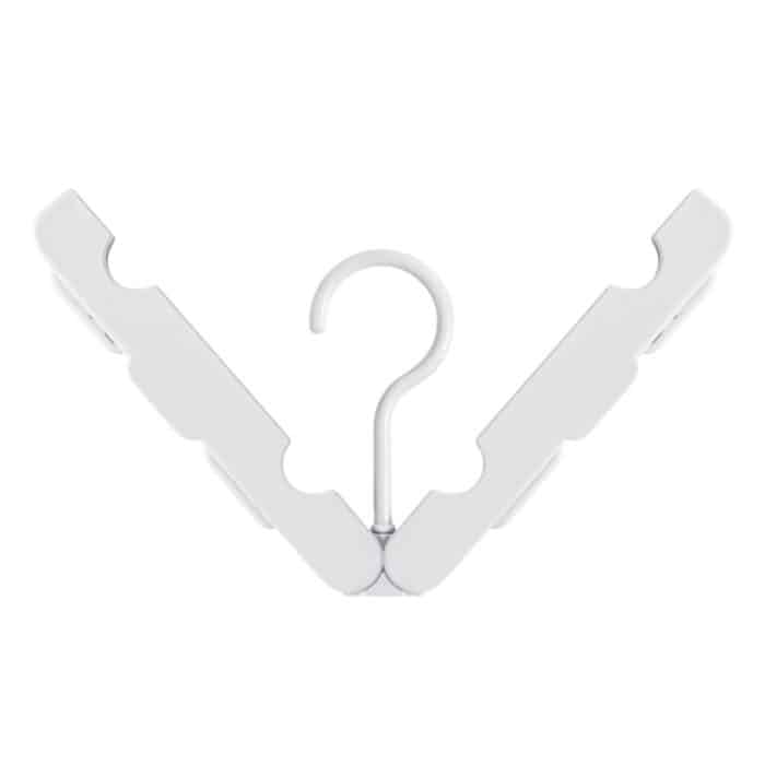 Faltbarer Kleiderbügel-Wäscheständer mit 4 versteckten Clips für Zuhause / Reisen, zufällige Farblieferung – Bild 4