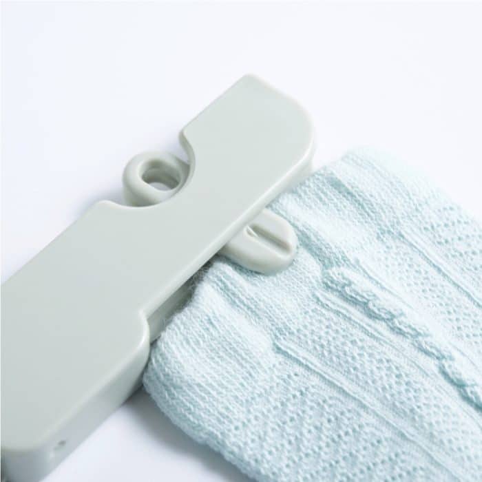 Faltbarer Kleiderbügel-Wäscheständer mit 4 versteckten Clips für Zuhause / Reisen, zufällige Farblieferung – Bild 8