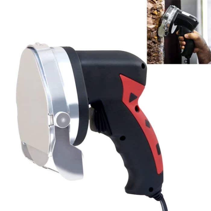 Tragbarer Fleischschneider Elektrischer Fleischschneider Türkischer Grillschneider, EU-Stecker – Bild 1