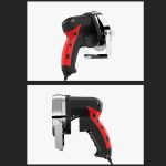 Tragbarer Fleischschneider Elektrischer Fleischschneider Türkischer Grillschneider, EU-Stecker – Bild 4