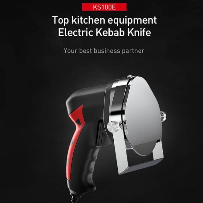 Tragbarer Fleischschneider Elektrischer Fleischschneider Türkischer Grillschneider, EU-Stecker – Bild 7