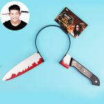 Halloween Kostüm Party Whole Horror Wear Kopf Requisiten Dolch Hair Hoop Game Show Supplies