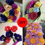 10 PCS Blumen Verpackungspapier DIY Büttenpapier, zufällige Farblieferung – Bild 9