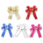 2 m Weihnachtsparty-Dekoration, glitzerndes Puder-Weihnachtsbaum-Dekorationsband – Bild 3