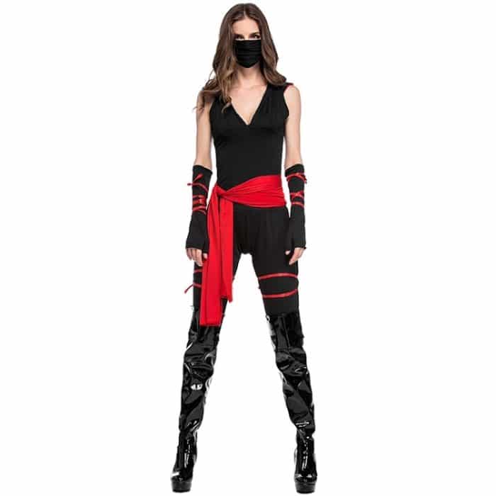 HC3552.jpg Halloween Frau Krieger Cosplay Piraten Kostüm Rollenspiel Schwarz Cosplay Stoff Kostüme, XL, Brust: 80-100cm, Taille: 74-85cm, – Bild 1