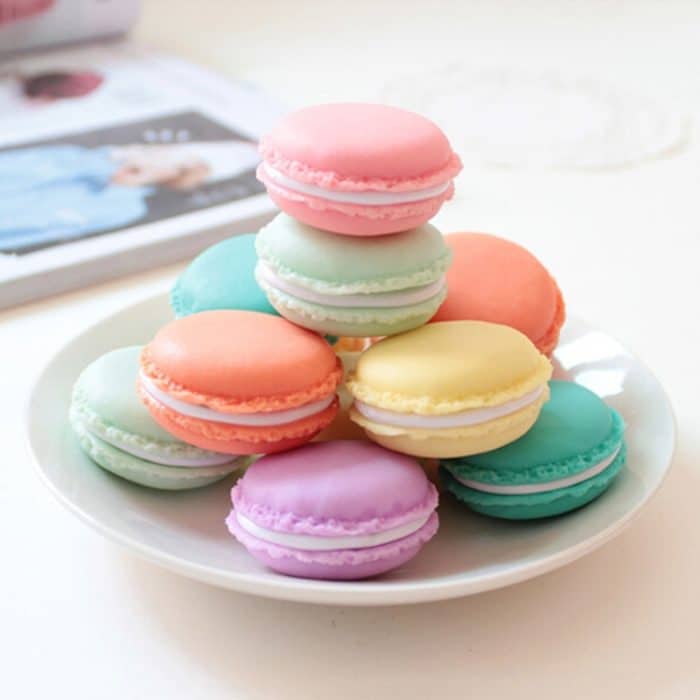 10 PCS Schöne Macaron Style Ornamente Box Tragbare Medizinbox Aufbewahrungsbox Zufällige Farblieferung – Bild 4