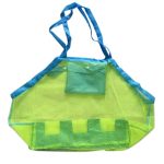 Tragbare Mesh Kinder Strand Baggerwerkzeuge Spielzeug Quick Storage Bag Handtasche – Bild 3
