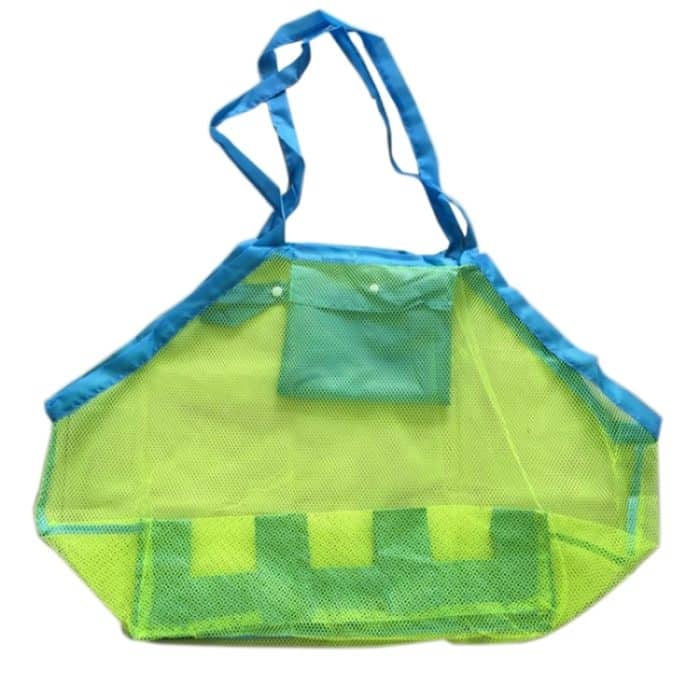 Tragbare Mesh Kinder Strand Baggerwerkzeuge Spielzeug Quick Storage Bag Handtasche – Bild 3