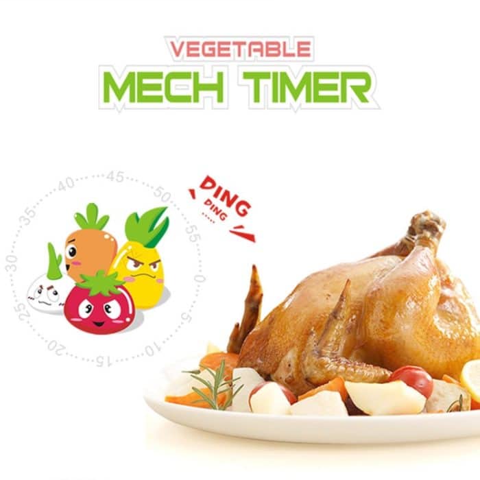 Gemüseküche Timer Kochen Mechanisches Timing Tool Countdown-Alarm, zufällige Farblieferung – Bild 4
