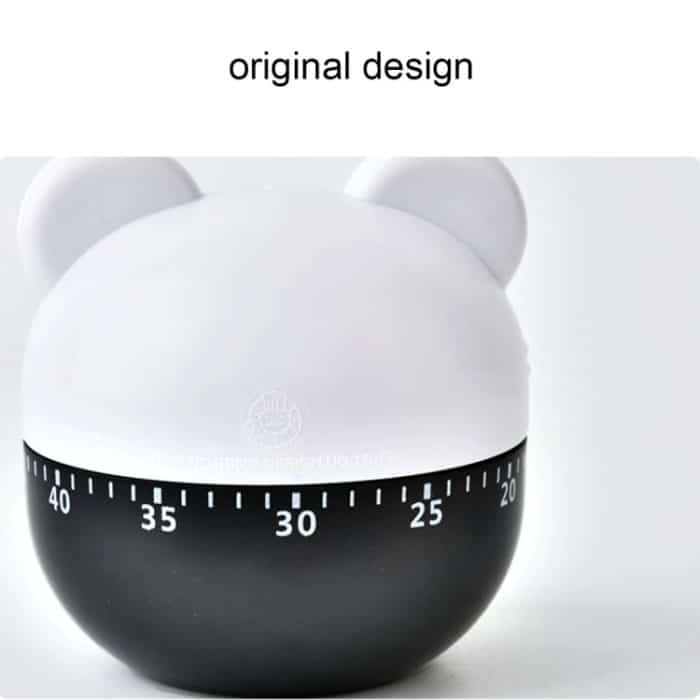 Panda 60 Minuten Mechanische Küche Kochen Countdown Alarm Timer Home Decorating Gadget, zufällige Farblieferung – Bild 5