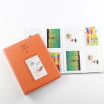 2 PCS 3 Zoll DIY Film Mulchen PU Insert Typ Mini Empfangen Fotoalbum, zufällige Farbe – Bild 2