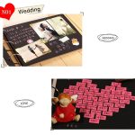 DIY Kreativität Loseblatt Typ Retro Imitation Leder Zurrgurte Kinder Wachstum Memorial Fotoalbum – Bild 8