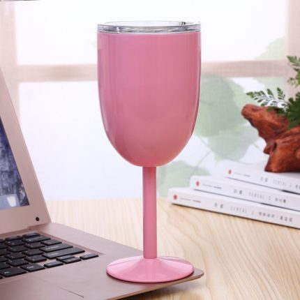Neue Mode Edelstahl Vakuumbecher Rotwein Cocktail Kelch Kreatives Geschenk
