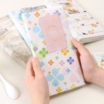 3-Zoll-DIY-Kreativitätseinsatz Typ Mini Exquisites Fotoalbum, Four Leaf Clover Pattern, Many Trees Dry Pattern, Forest Deer Pattern, Iron Tower Pattern, Little Swallow Pattern, Baymax Pattern, Red Leaves Pattern, Daisy Pattern, Forest Pattern... – Bild 3